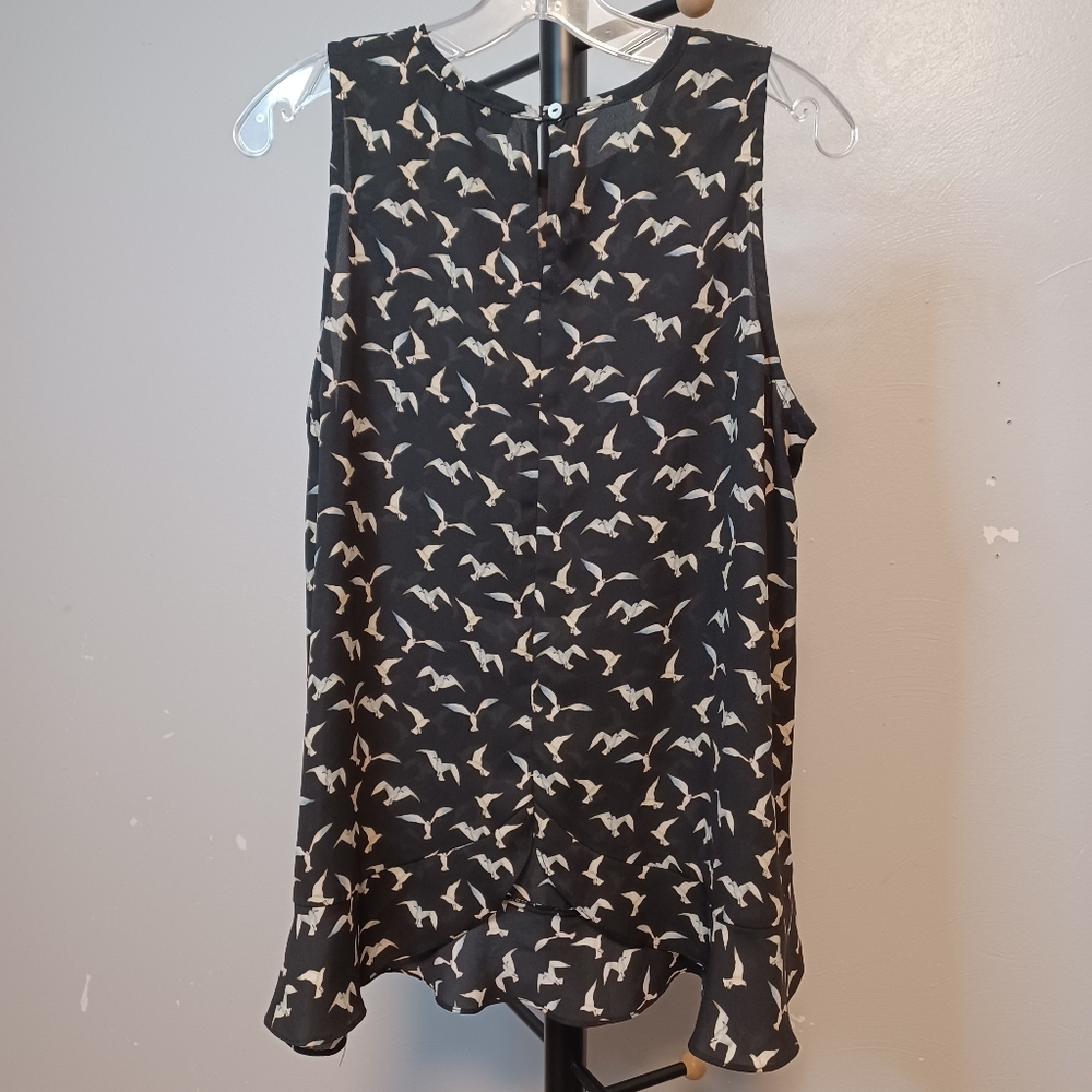 Karen Kane Sleeveless Blouse Size Large - Picture 3 of 5